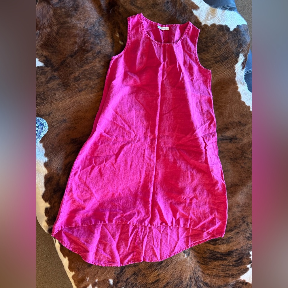 bryn Walker Fuchsia Sleeveless Top